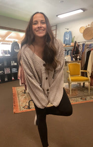 Ellie Cardigan Grey